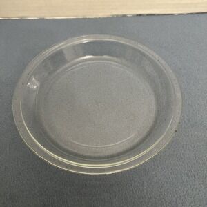 Vintage PYREX 209 Clear Glass 9 Inch Pie Plate - 1970's Era